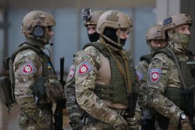 Joint exercises of special units KORD and "Dozor"