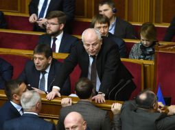 The ministers in the government box