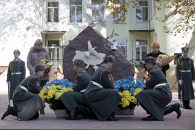 Opening of monument to fallen soldiers in ATO