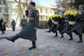 Opening of monument to fallen soldiers in ATO