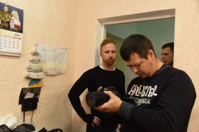 Australian director Stefan Bugryn makes a documentary in Zaporіzhzhya