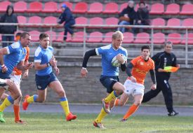 Playing moment of match