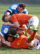 Playing moment of match