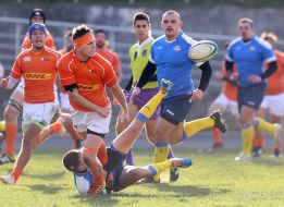 Playing moment of match