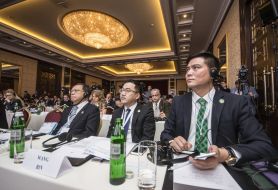 Participants of the forum "Ukraine Silk Road Forum 2016"