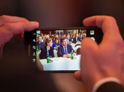 Marina Poroshenko and Gennady Zubko