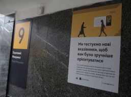 Pointer in underpass