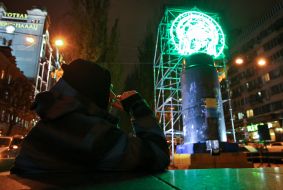 Presentation of installation  "Endless Celebration"