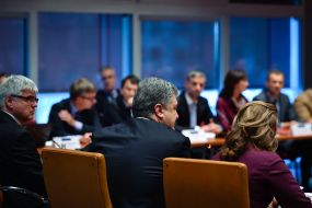 Poroshenko meeting with representatives of Slovenian business