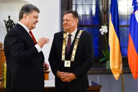 Petro Poroshenko and Zoran Jankovic