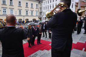 Petro Poroshenko, Marina Poroshenko and Zoran Jankovic