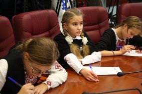 Writing of XVI radio dictation