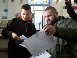 Yevhen Turchak and Vitali Deinega
