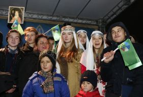 Opening of the monument "Anna Yaroslavna. Queen of France"