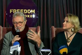 Francis Goya and Maria Burmaka