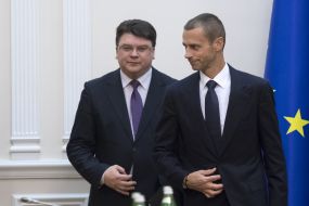 Ihor Zhdanov  and Aleksander Сeferin