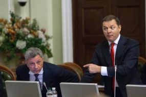 Олег Ляшко і Юрій Бойко