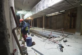 Building of a new Corps of  Okhmatdet Hospital