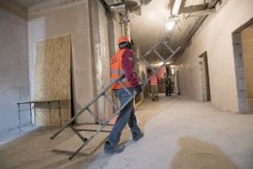 Building of a new Corps of  Okhmatdet Hospital