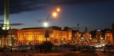 Вид на Майдан Незалежності
