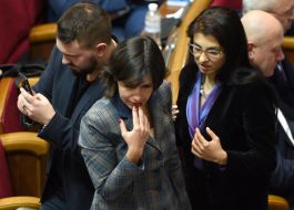 Andrew Lozovoy, Victoria Ptashnik and Victoria Voytsitskaya