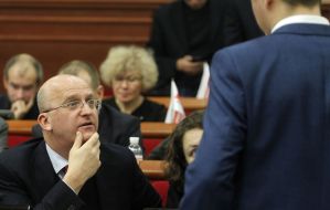 The meeting of Kyiv City Council