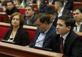 The meeting of Kyiv City Council