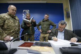 Сергій Заболотний, Олександр Мотузянік, Тарас Коваль і Олександр Клименко