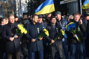 Events on the occasion of dignity and freedom in Dnipro