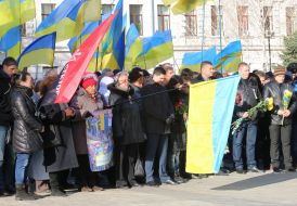 Events on the occasion of dignity and freedom in Dnipro
