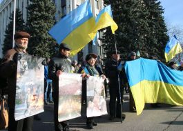 Events on the occasion of dignity and freedom in Dnipro