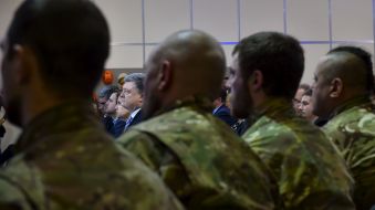 Petro Poroshenko with his wife Maryna