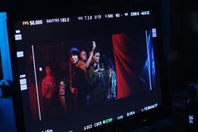 Съемки клипа