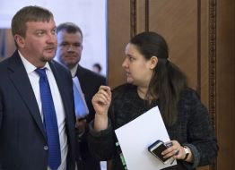 Pavel Petrenko and Oksana Markarova