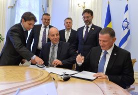 Андрій Парубій та Юлій Едельштейн