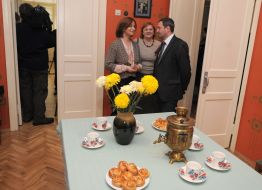 The opening of the museum-apartment of Viktor Kosenko