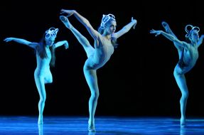 General rehearsal of modern ballet "Closer Than Love"