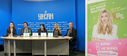 Press conference participants