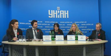 Press conference participants