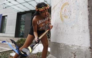 Femen activist
