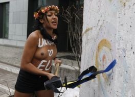 Femen activist