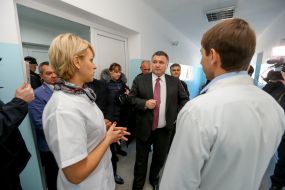 Arsen Avakov in hospital