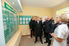 Arsen Avakov in hospital