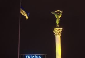 Illuminated Independence Monument