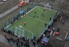 Football stadium