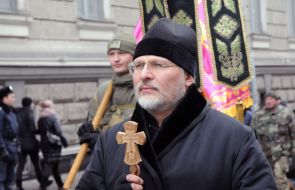 The procession on the occasion of the Day of Remembrance of the victims of Holodomor