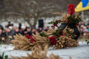 The compositions of the spikelets and viburnum