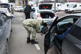 Checkpoint "Mayorskoe" in the Donetsk region