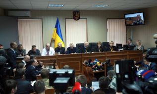 The court session on the case of "berkutivtsi"