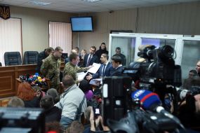 The court session on the case of "berkutivtsi"